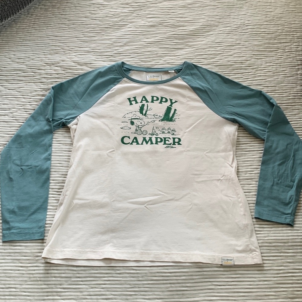 LL Bean Peanuts shirt, NWOT